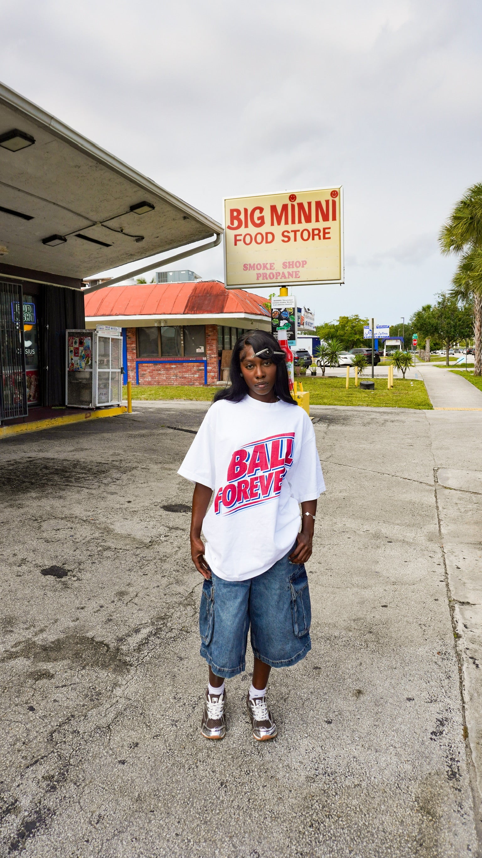 Ball forever athletics tee v2 (white)