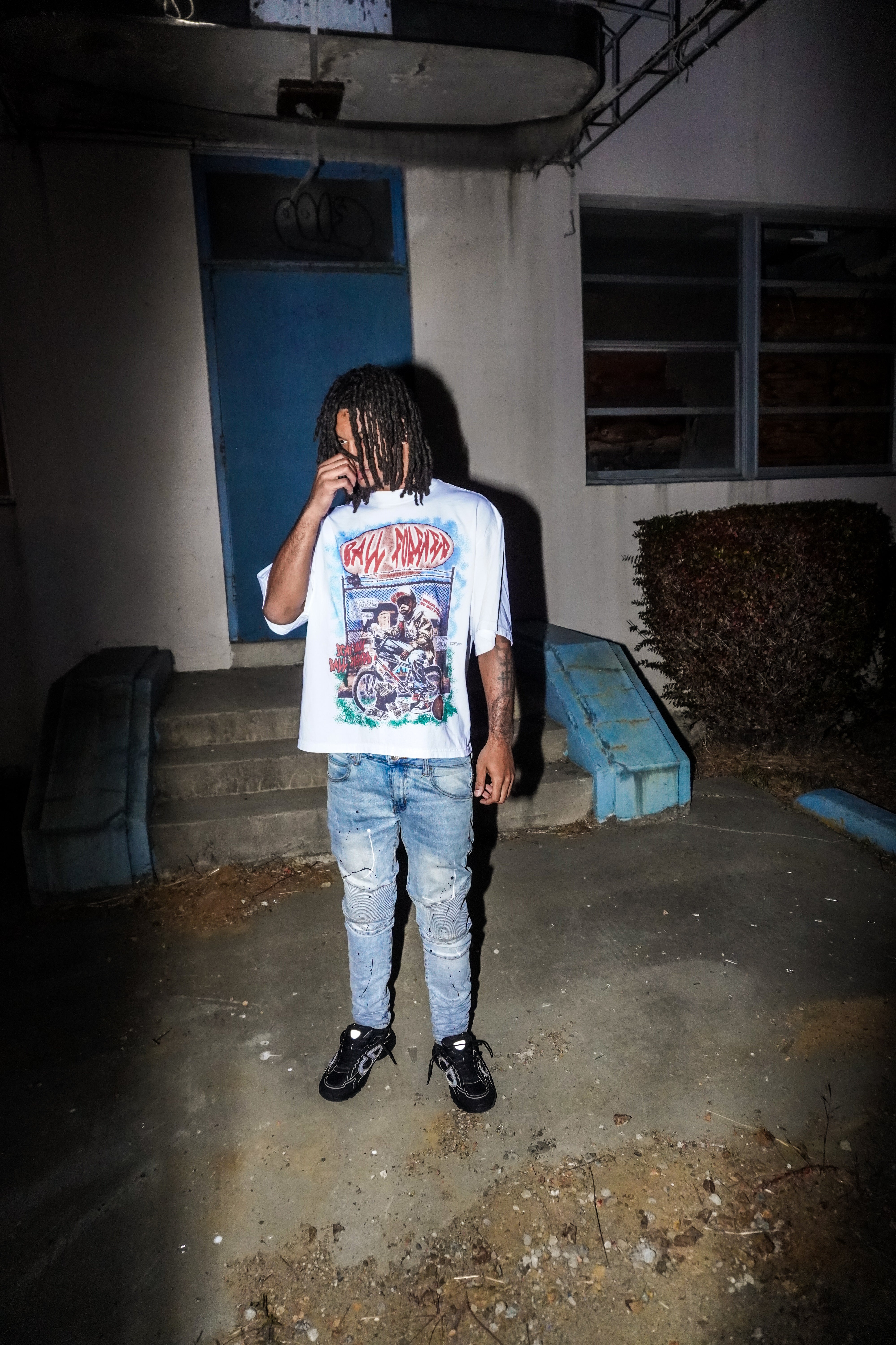To Be A Kid Again White Tee