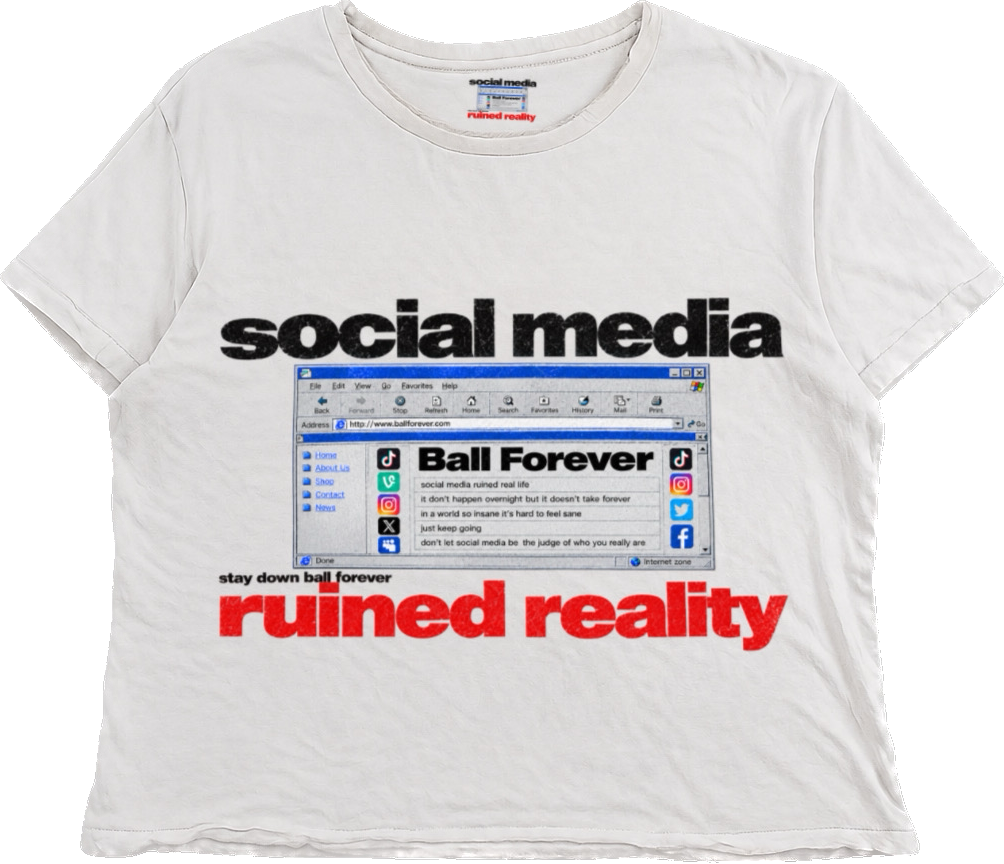 SMRR Tee (Social Media Ruined Reality)