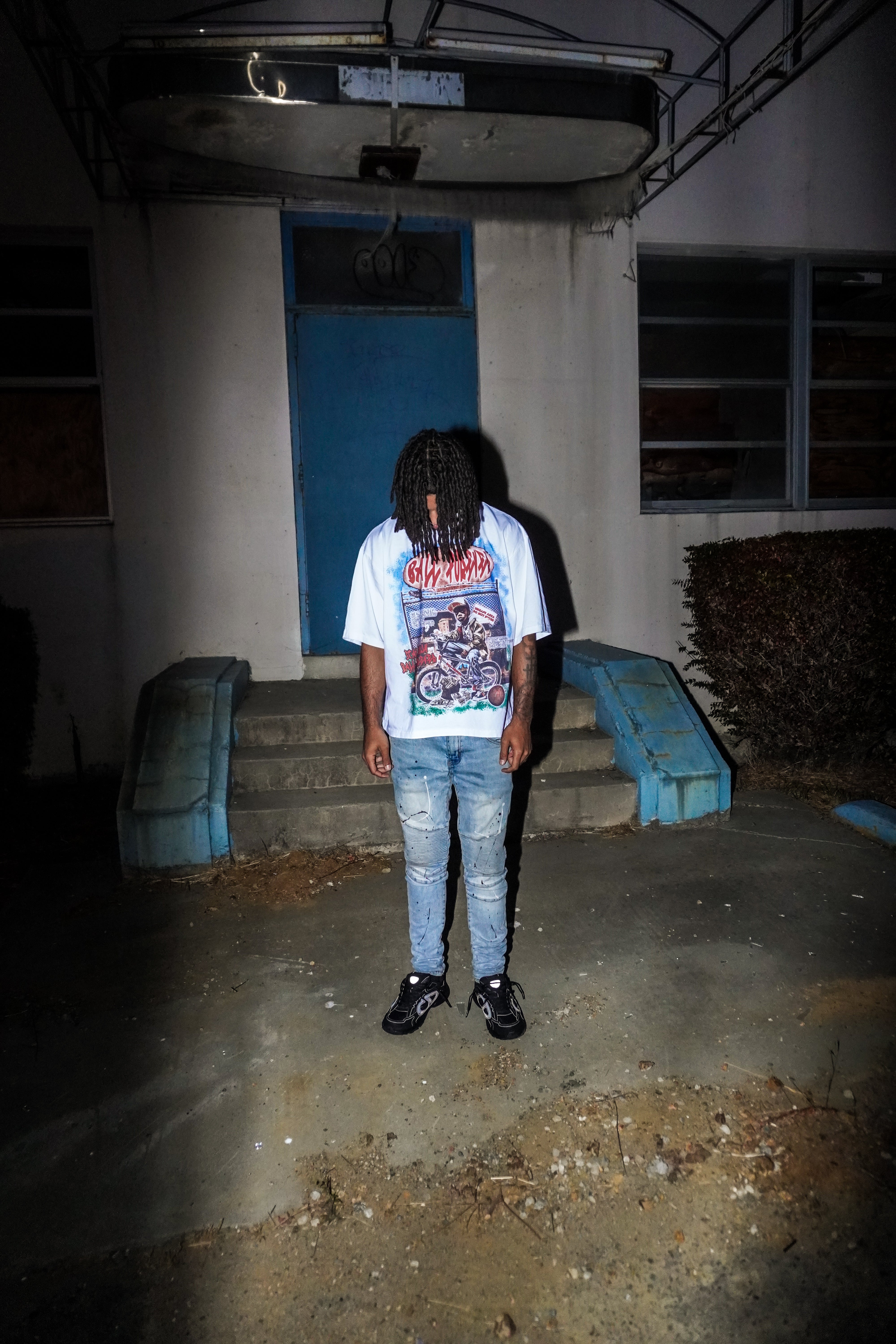 To Be A Kid Again White Tee
