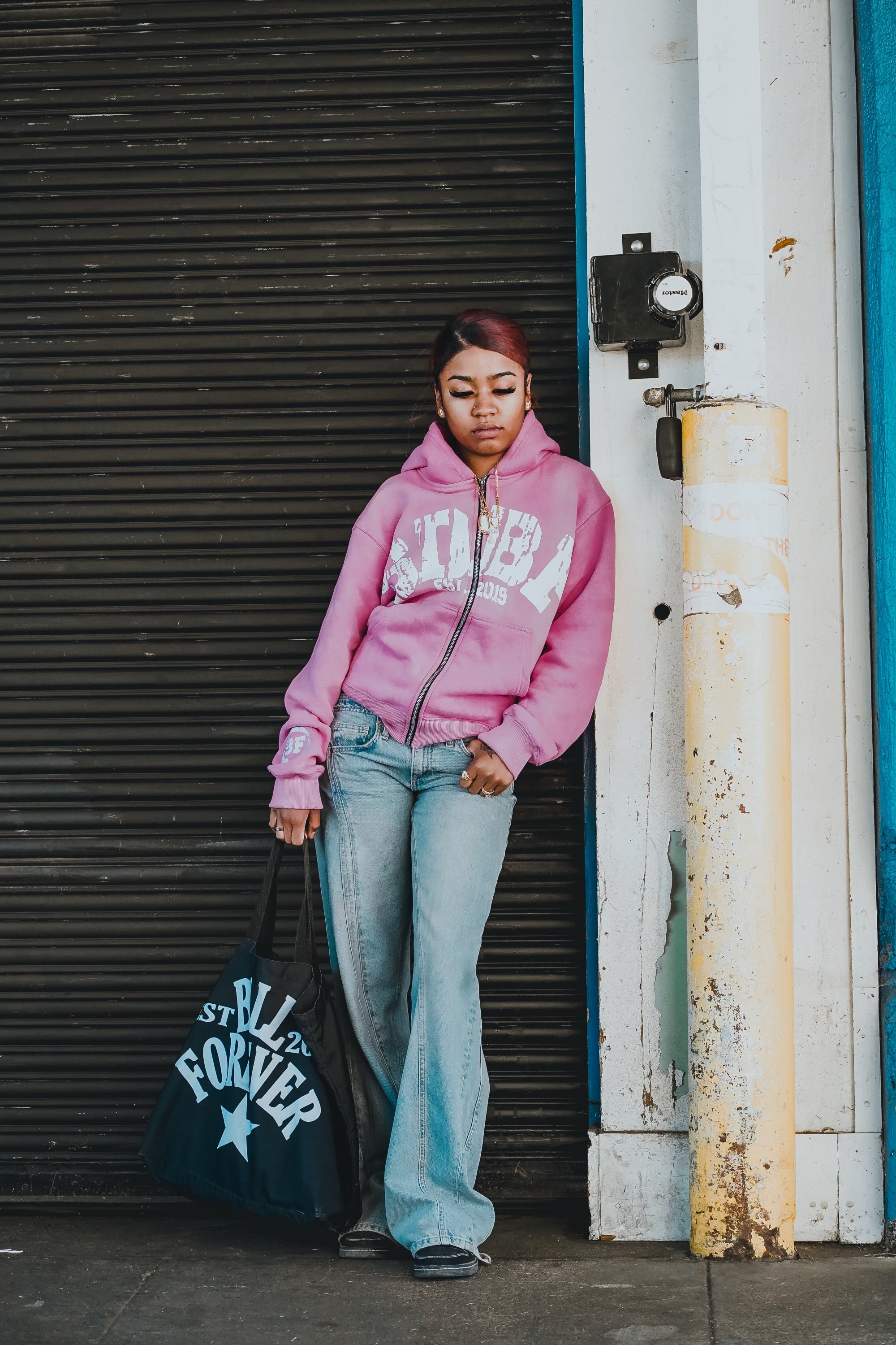 PHASE 3 Pink Washed SDBF Zip Up