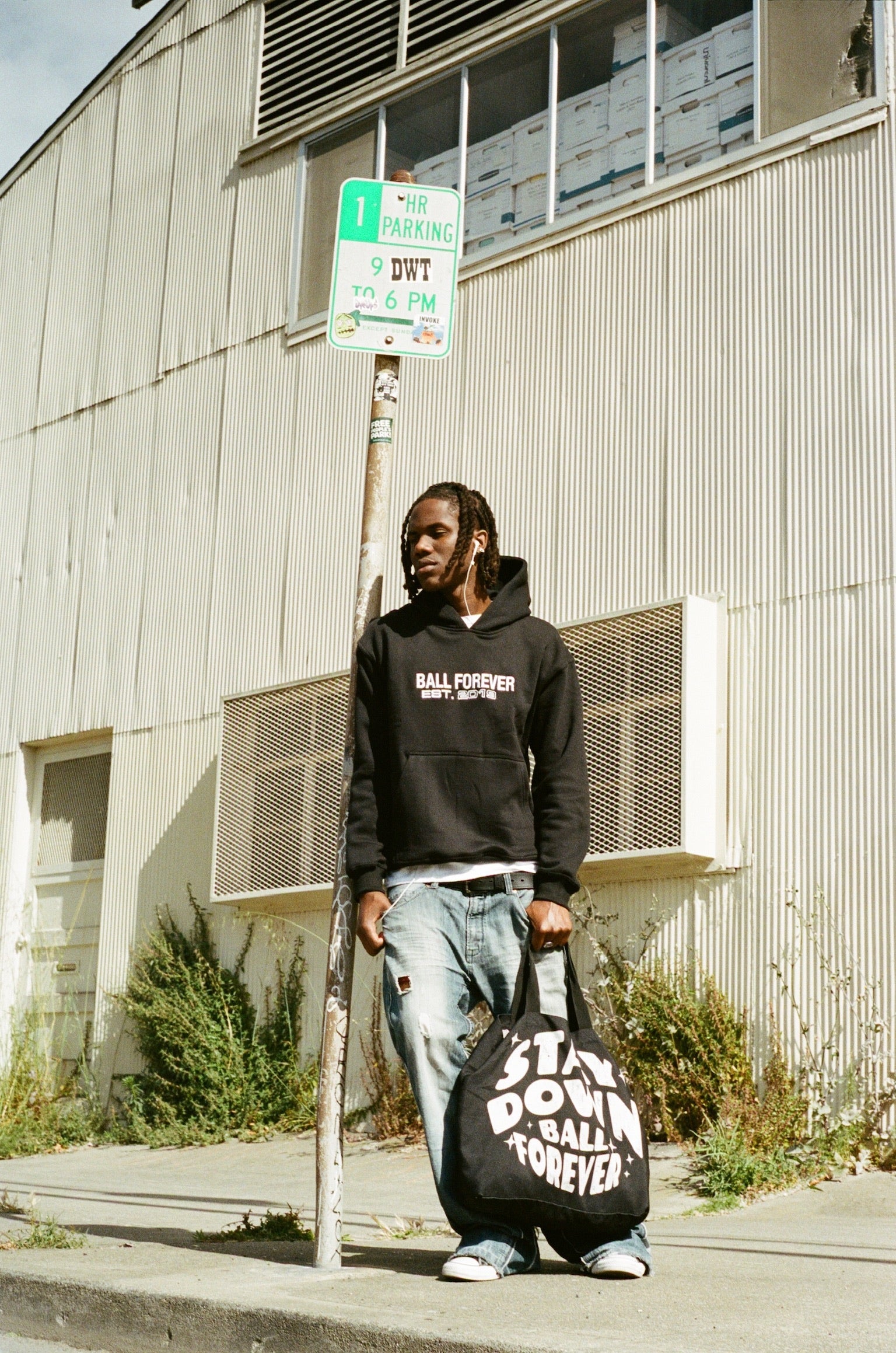 Ball Forever Est.2019 Embroidered Logo Pullover