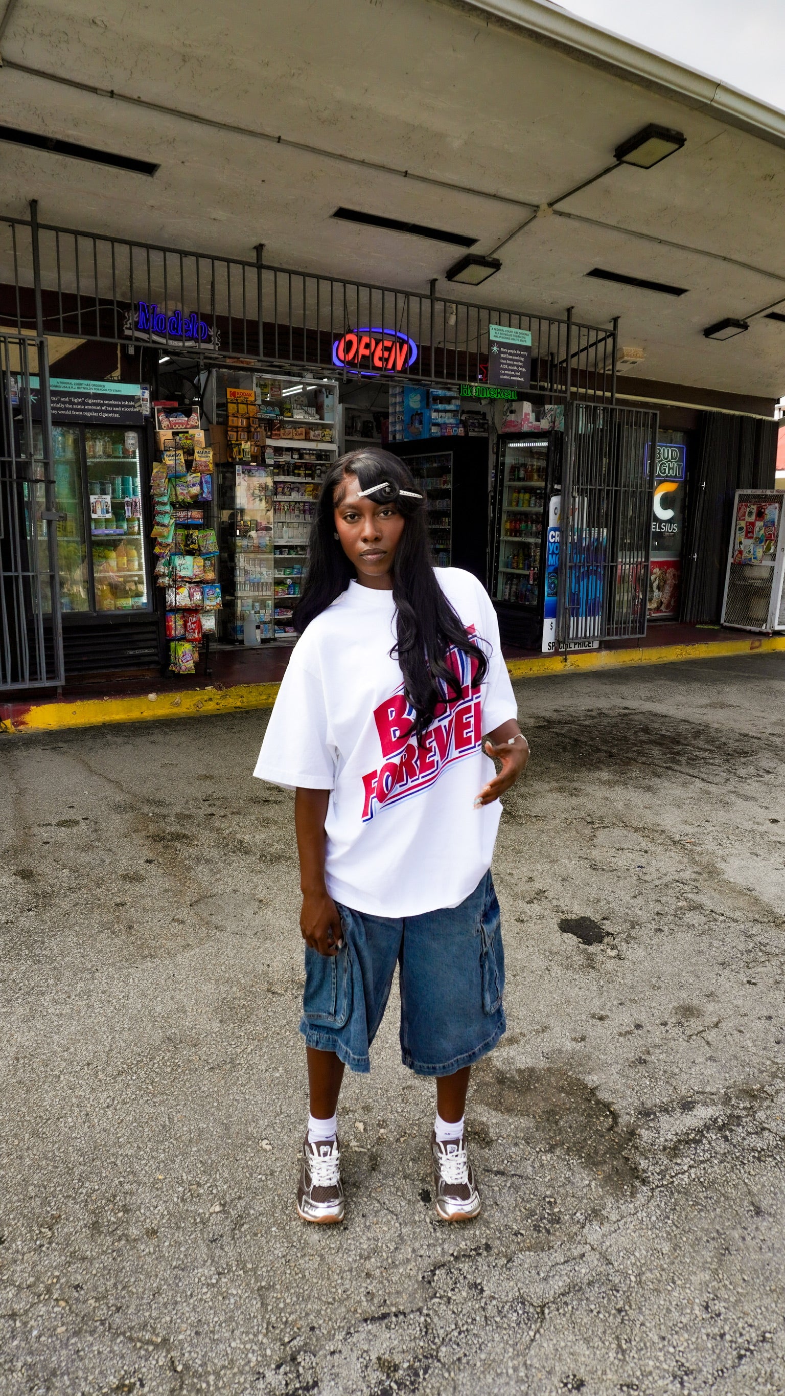 Ball forever athletics tee v2 (white)