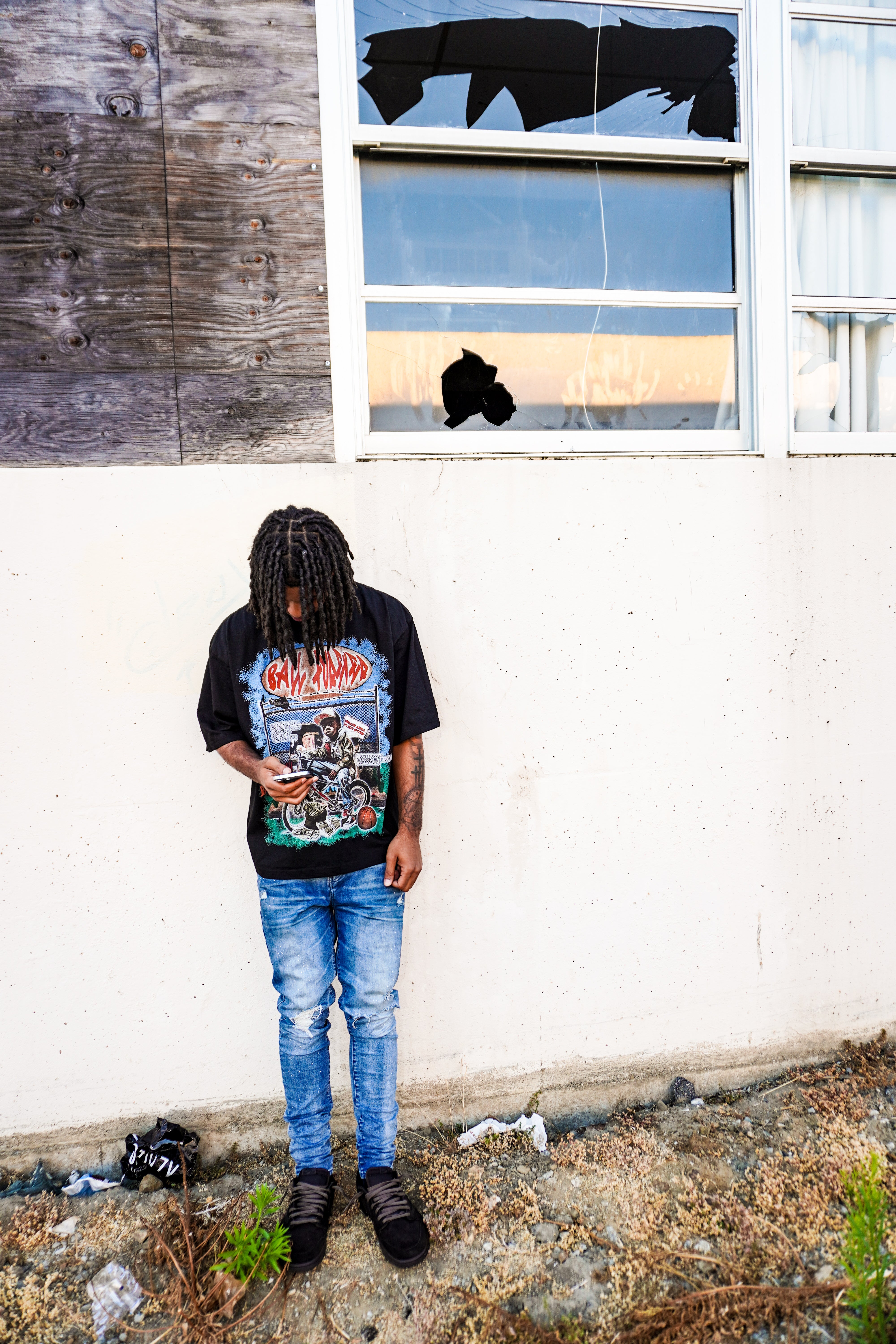 ToBe A Kid Again Black Tee
