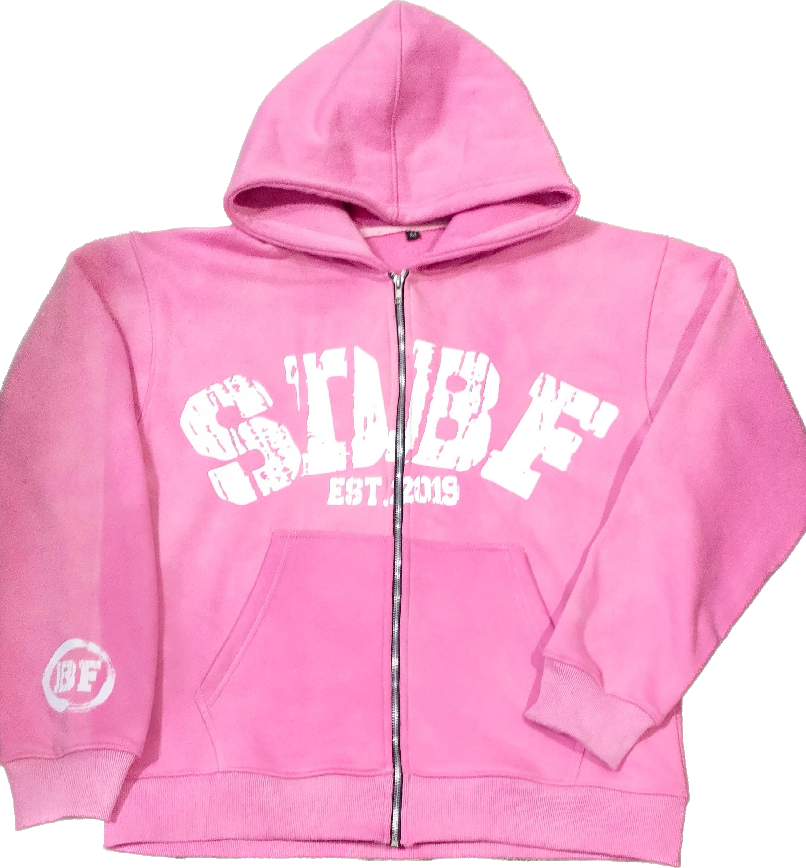 PHASE 3 Pink Washed SDBF Zip Up