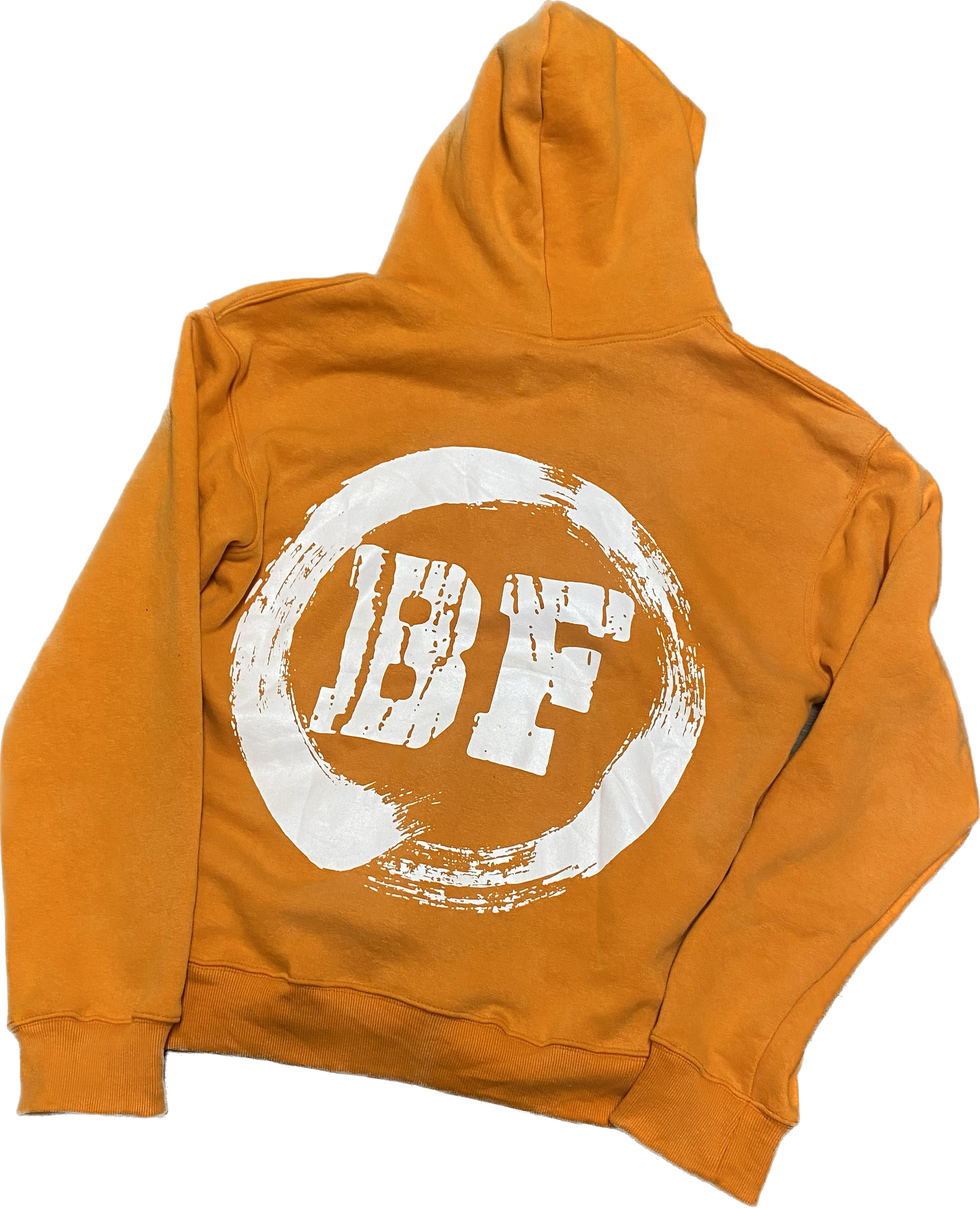 orange washed SDBF Zip Up