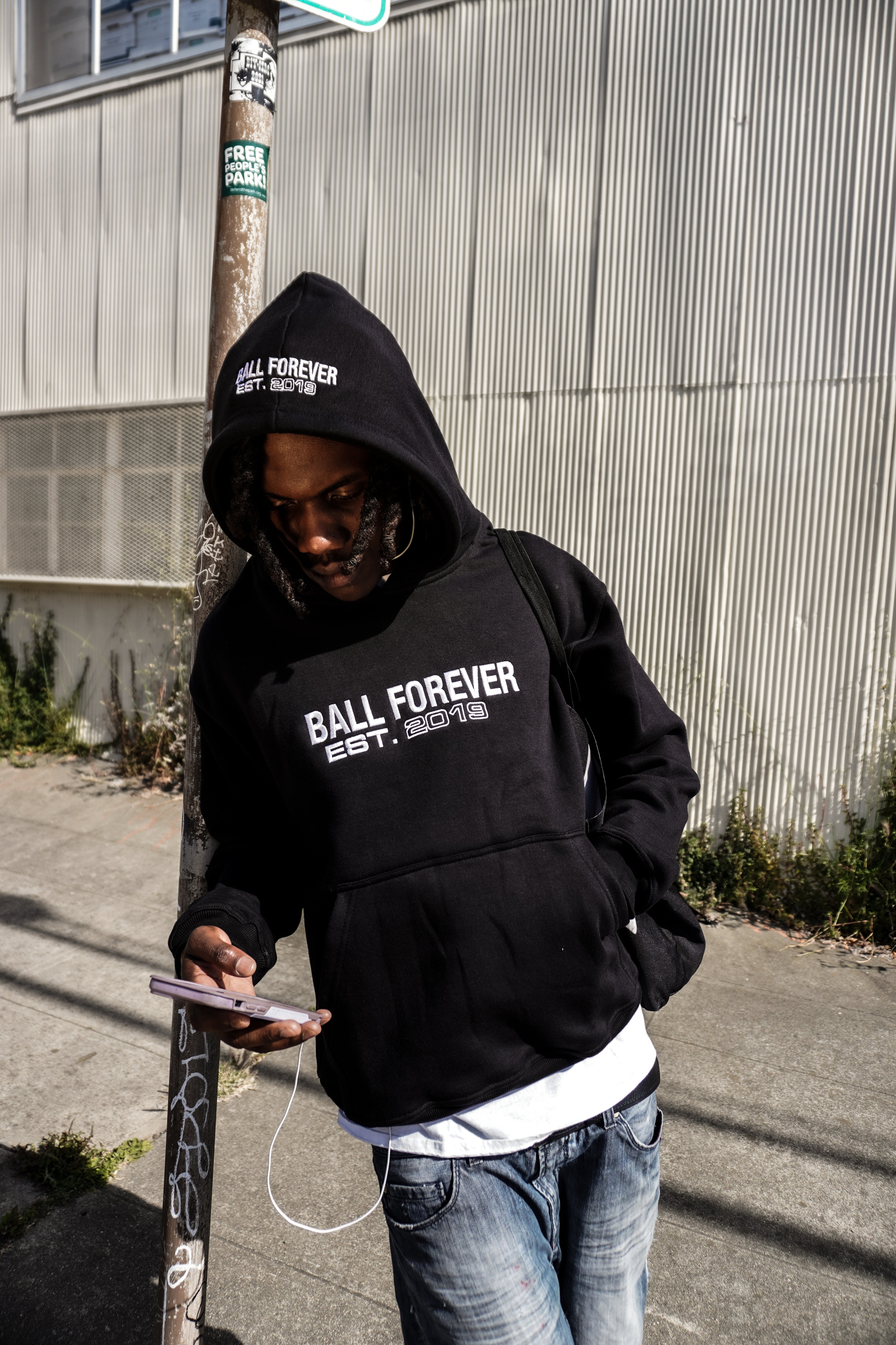 Ball Forever Est.2019 Embroidered Logo Pullover