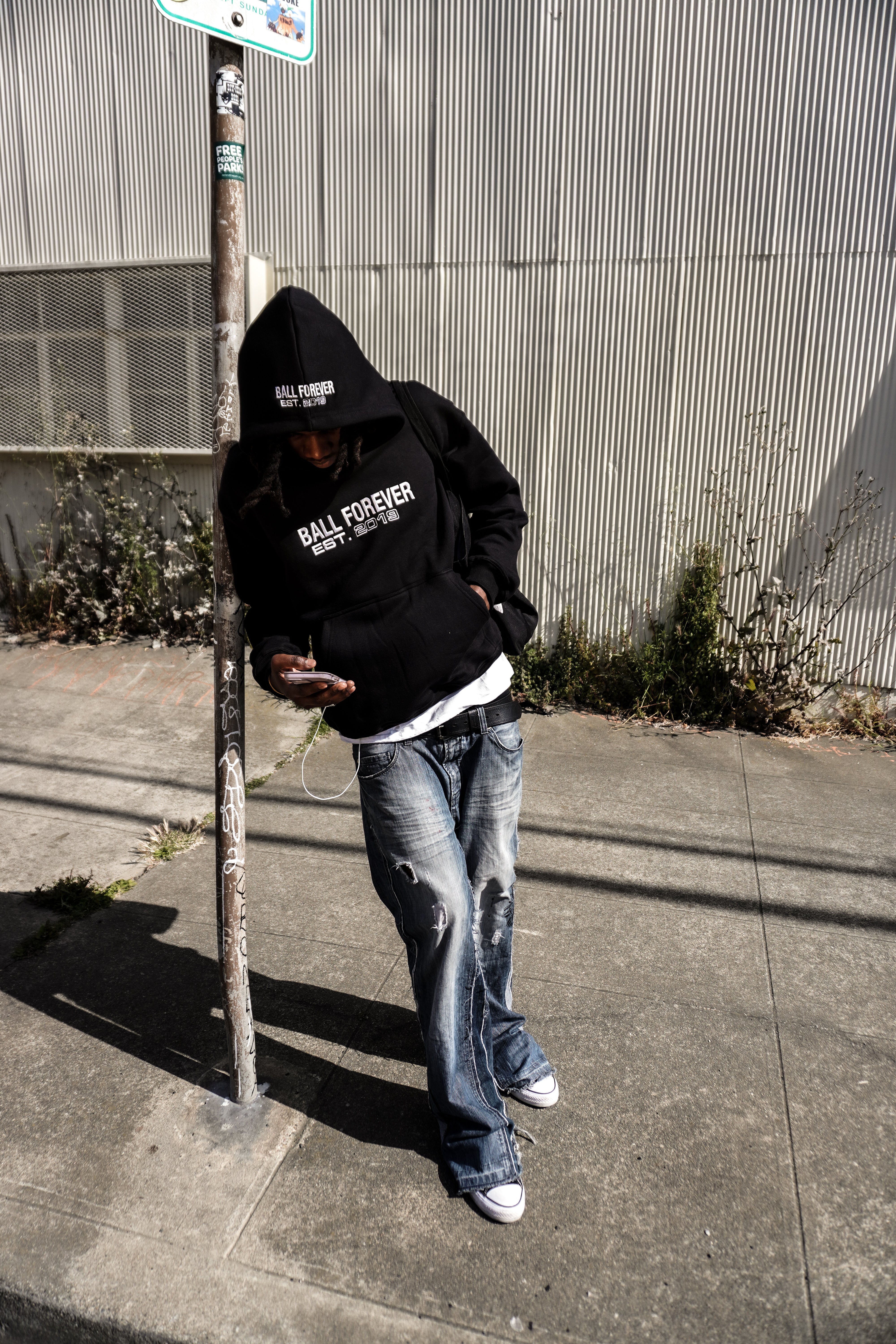 Ball Forever Est.2019 Embroidered Logo Pullover