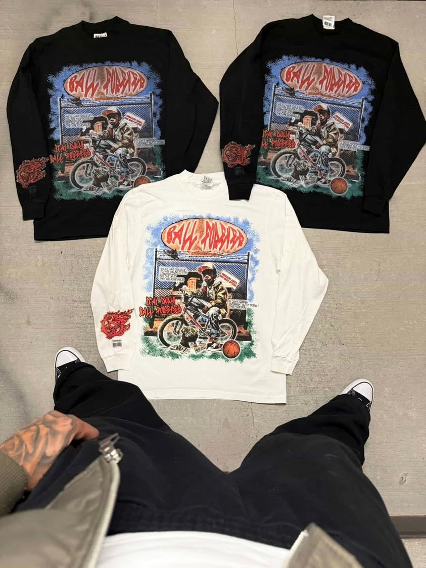 To Be A Kid Again Longsleeve V1 (BLACK)