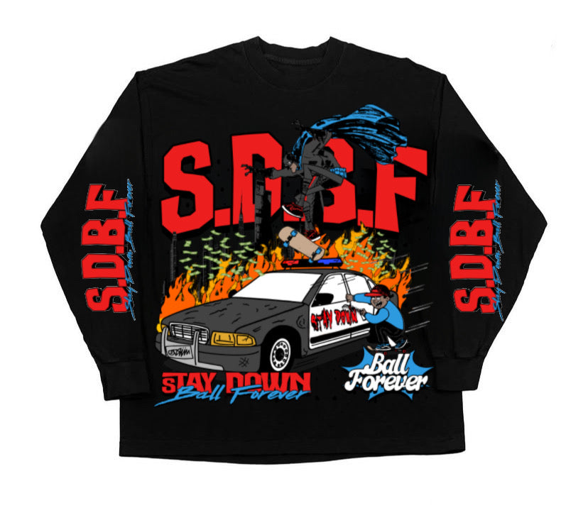 SDBF HEROES LONG SLEEVE TSHIRT V1